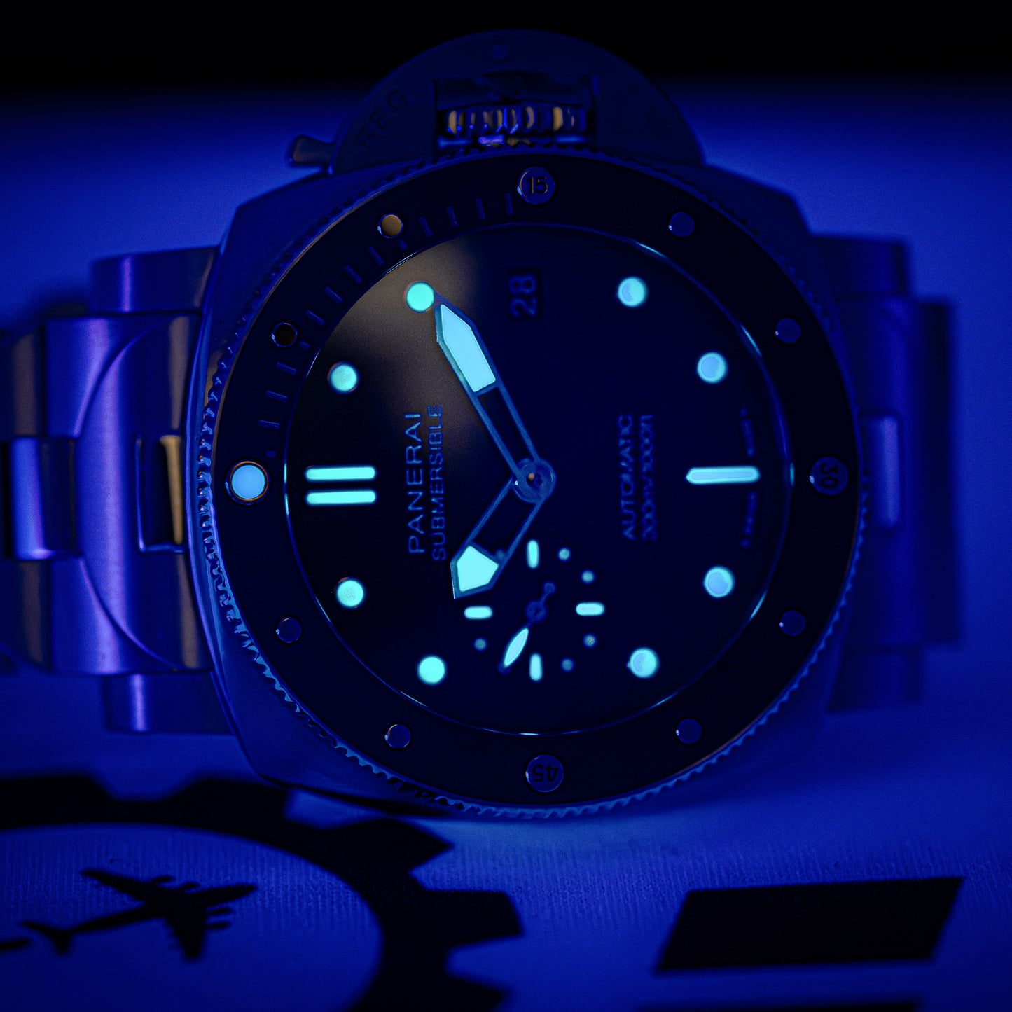 Panerai Submersible “Blu Notte” | Ref. PAM02068 | Blue Dial | 42mm (Full Set)