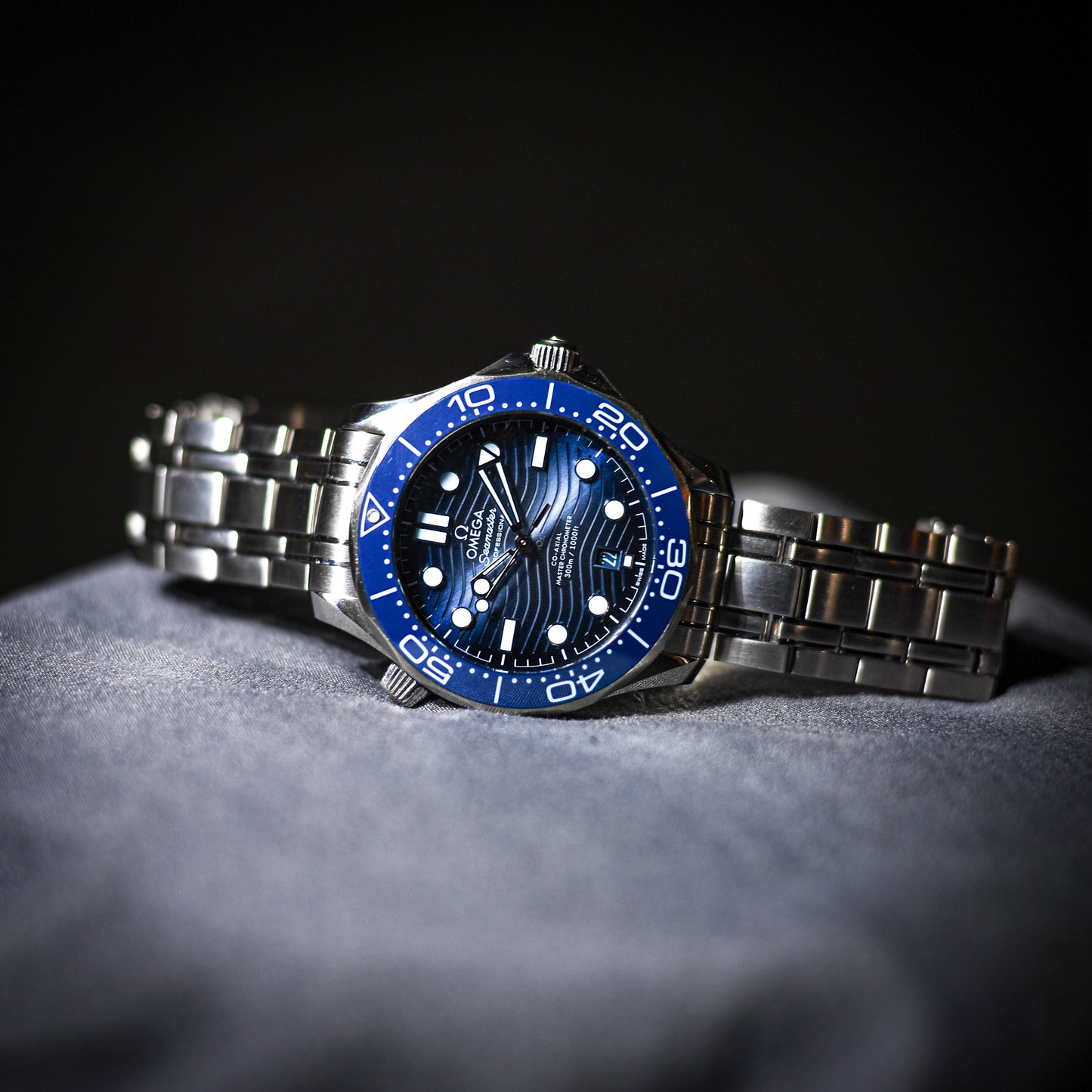 Omega 75th Anniversary Summer Blue Seamaster Diver 300M | Ref. 210.30.42.20.03.003 | Blue Dial | 42mm | 2023 (Full Set)