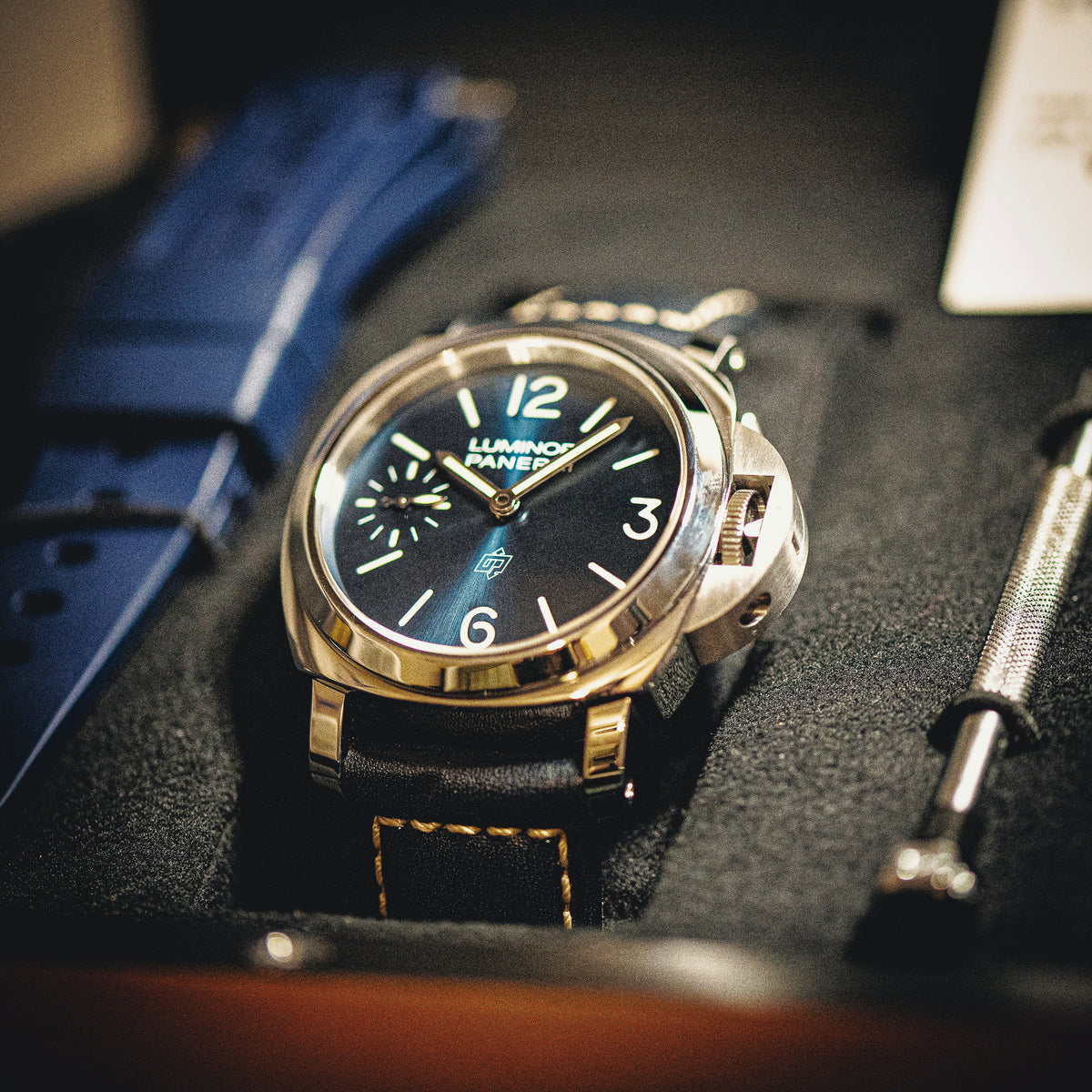 Panerai Luminor Marina Blu Mare | PAM01085 | 44mm | Blue Dial | 2021 | Full Set