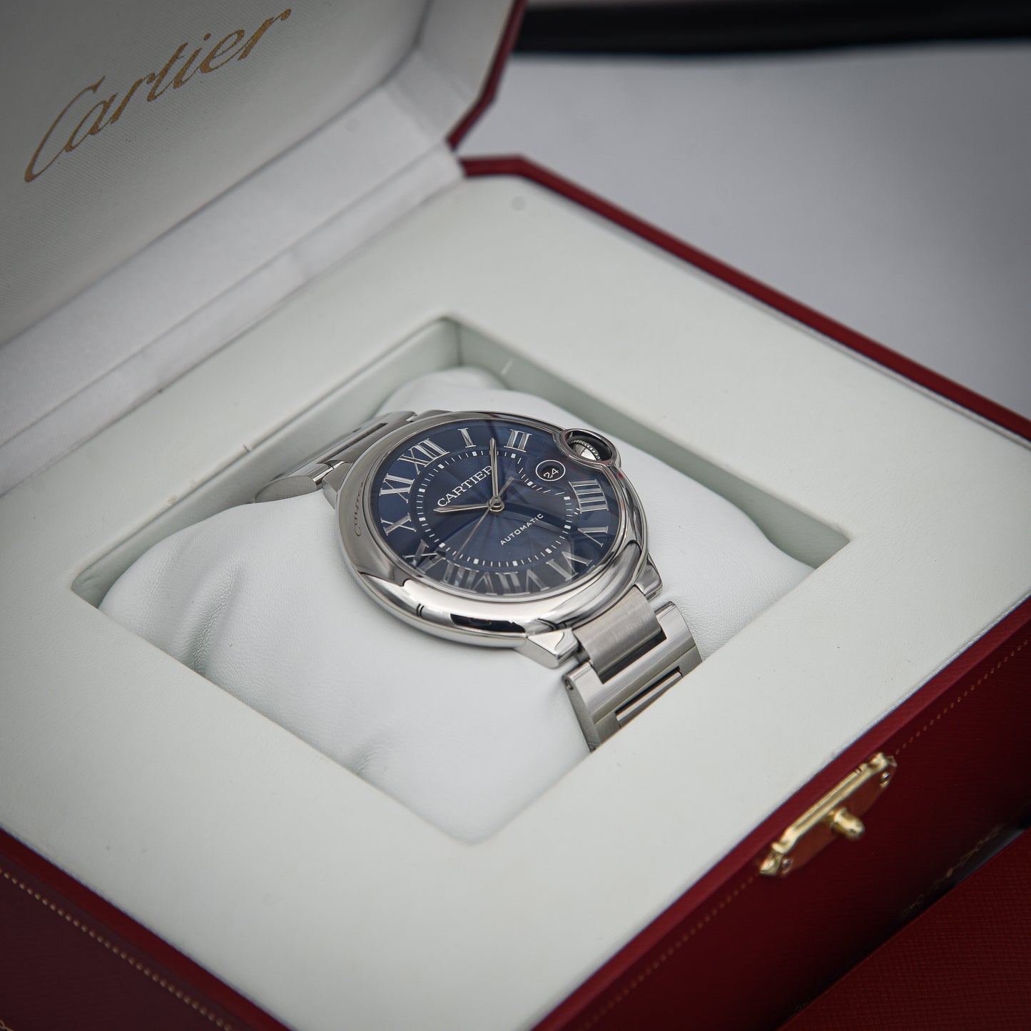 Cartier Ballon Bleu | Ref. WSBB0061 | Blue Dial | 40mm (Full Set)
