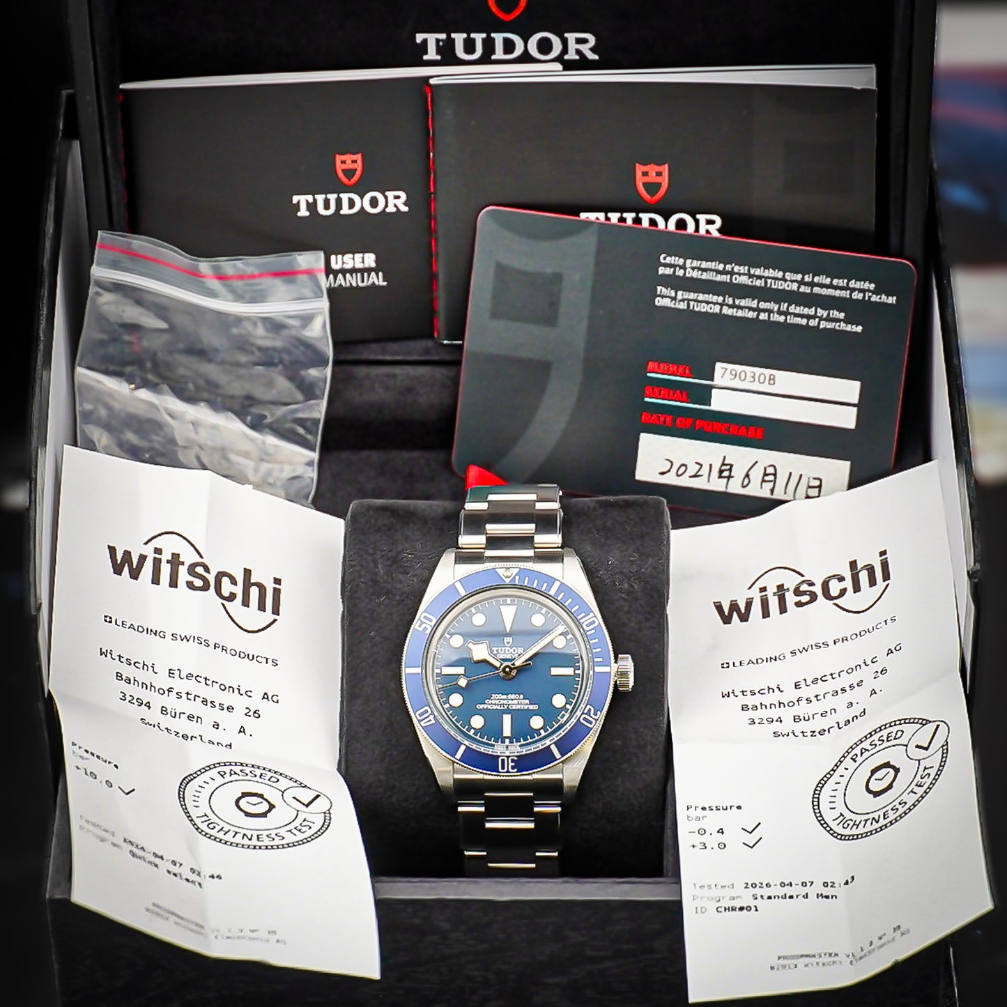 Tudor Black Bay Fifty-Eight | M79030B-0001 | Blue Dial | 2021 | Full Set
