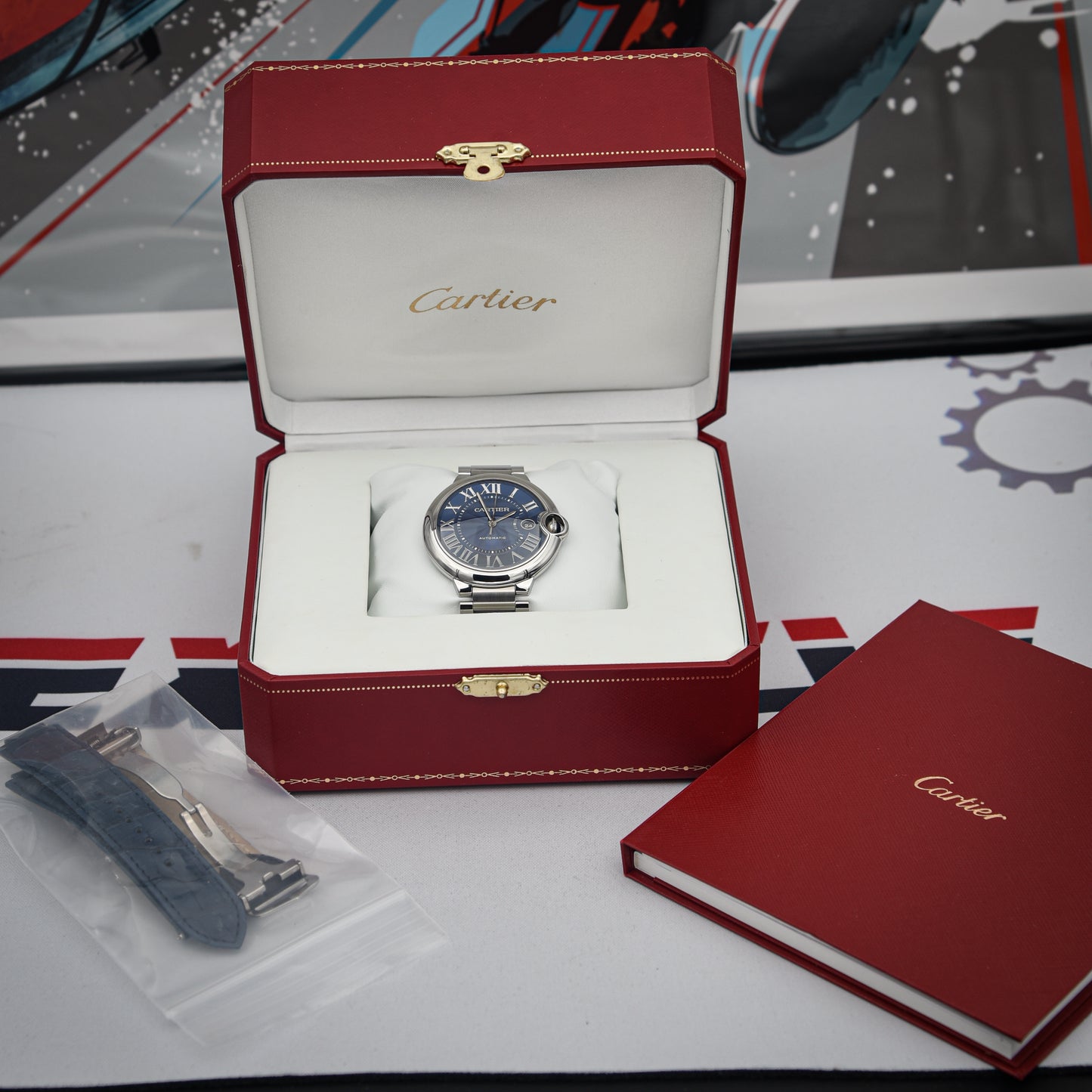 Cartier Ballon Bleu | Ref. WSBB0061 | Blue Dial | 40mm (Full Set)