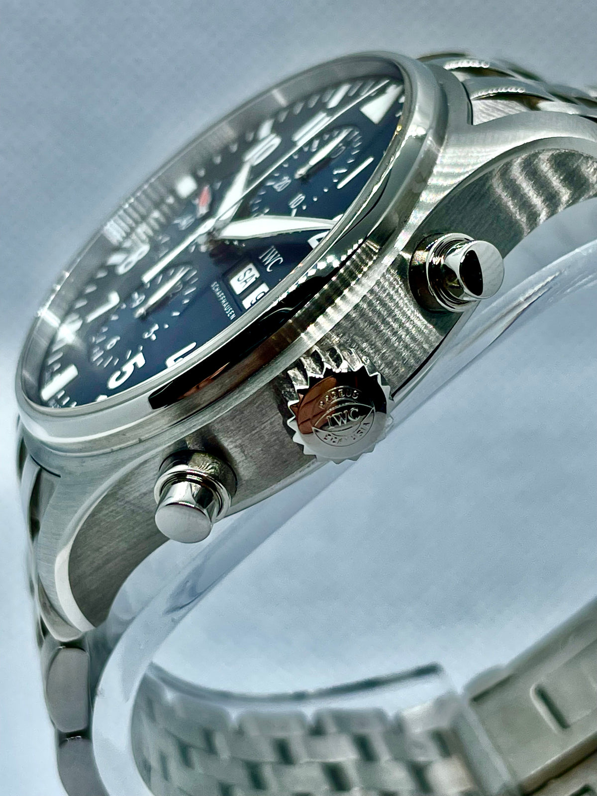 IWC Pilot’s Chronograph “Le Petit Prince” | Ref. IW377717 | Blue Dial | Full Set