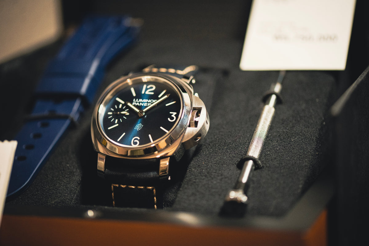 Panerai Luminor Marina Blu Mare | PAM01085 | 44mm | Blue Dial | 2021 | Full Set