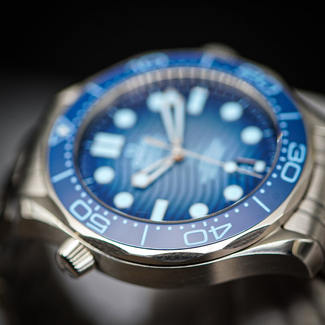 Omega 75th Anniversary Summer Blue Seamaster Diver 300M | Ref. 210.30.42.20.03.003 | Blue Dial | 42mm | 2023 (Full Set)
