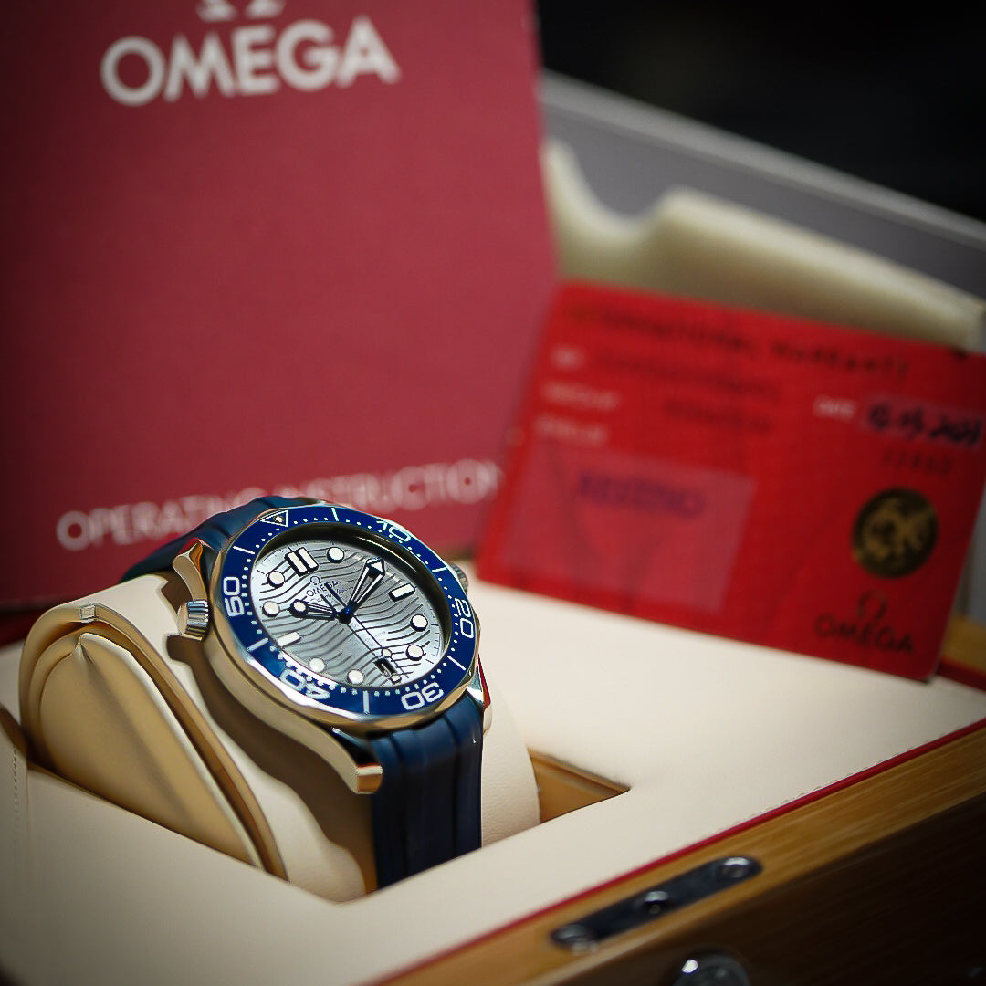 Omega Seamaster Diver 300M Gray Wave Dial | Ref. 210.32.42.20.06.001