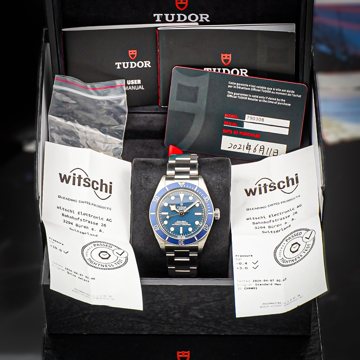 Tudor Black Bay Fifty-Eight | M79030B-0001 | Blue Dial | 2021 | Full Set
