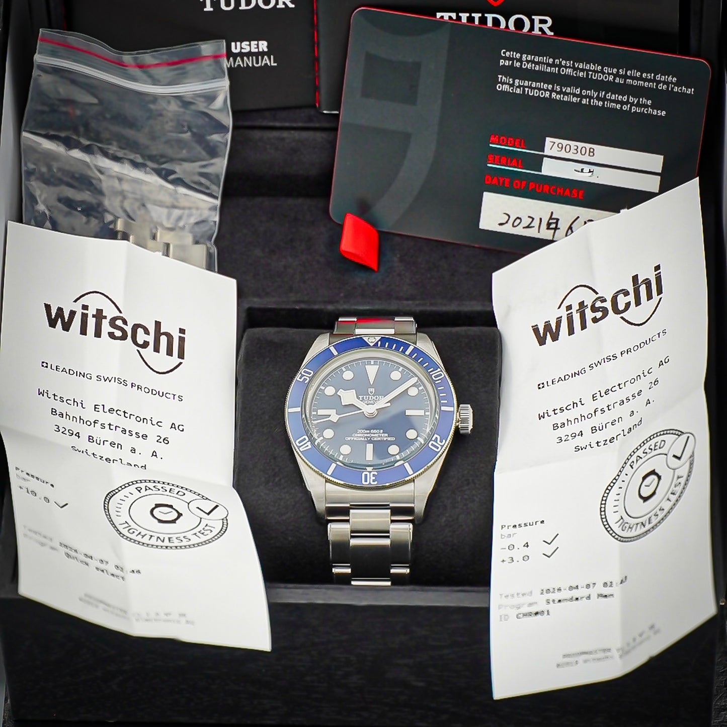 Tudor Black Bay Fifty-Eight | M79030B-0001 | Blue Dial | 2021 | Full Set