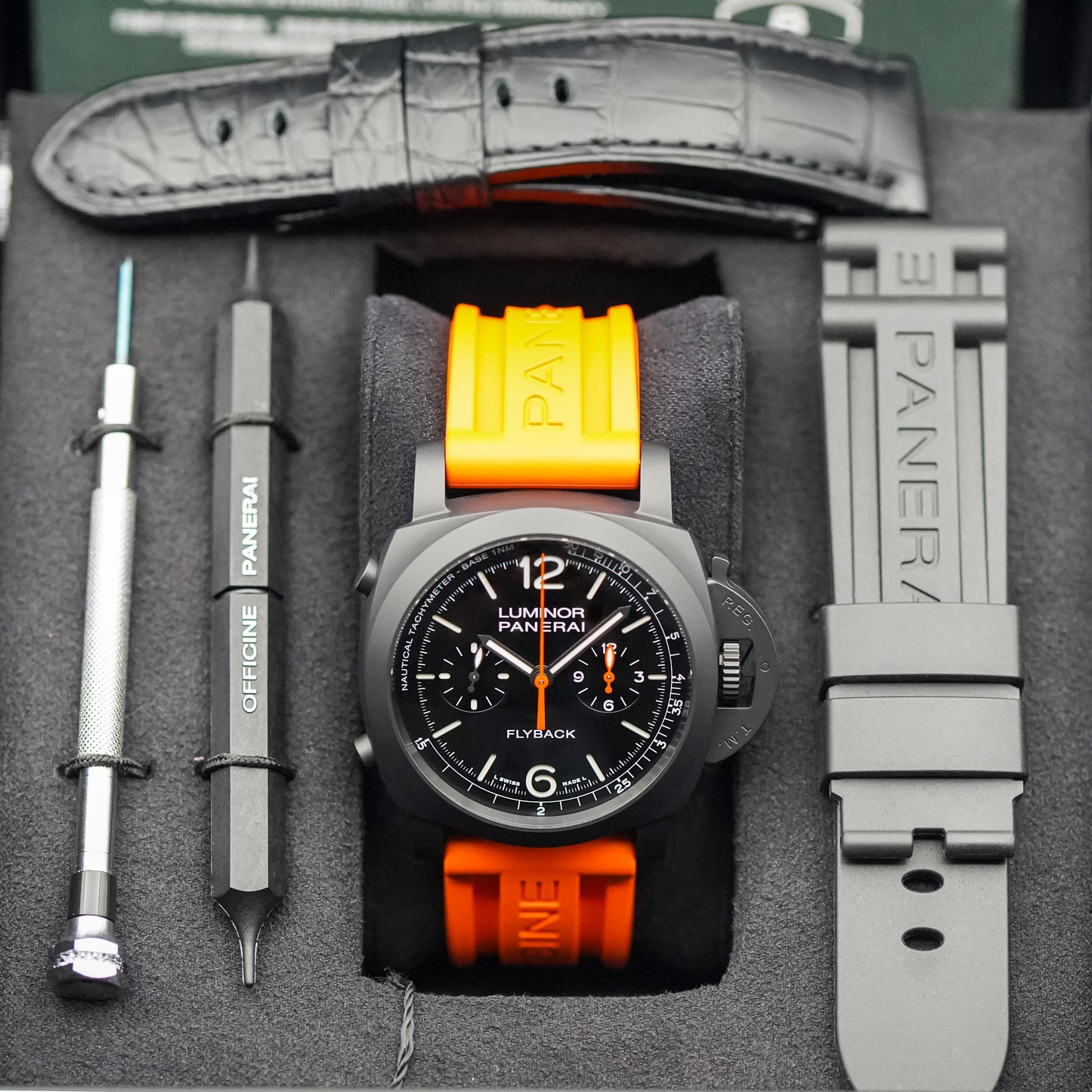 Panerai Luminor Chrono Flyback Ceramica PAM01298 – (Pre-Owned)