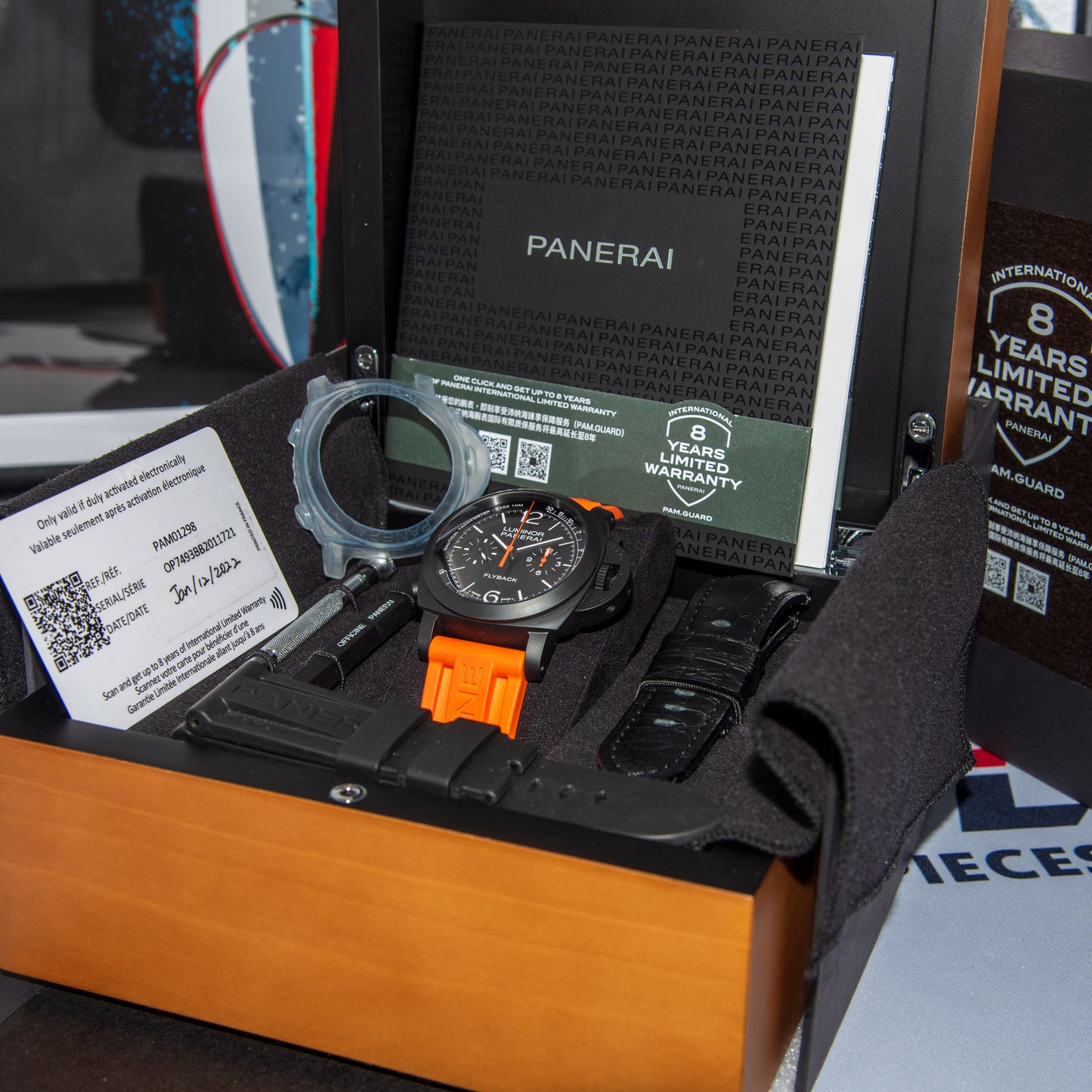 Panerai Luminor Chrono Flyback Ceramica PAM01298 – (Pre-Owned)